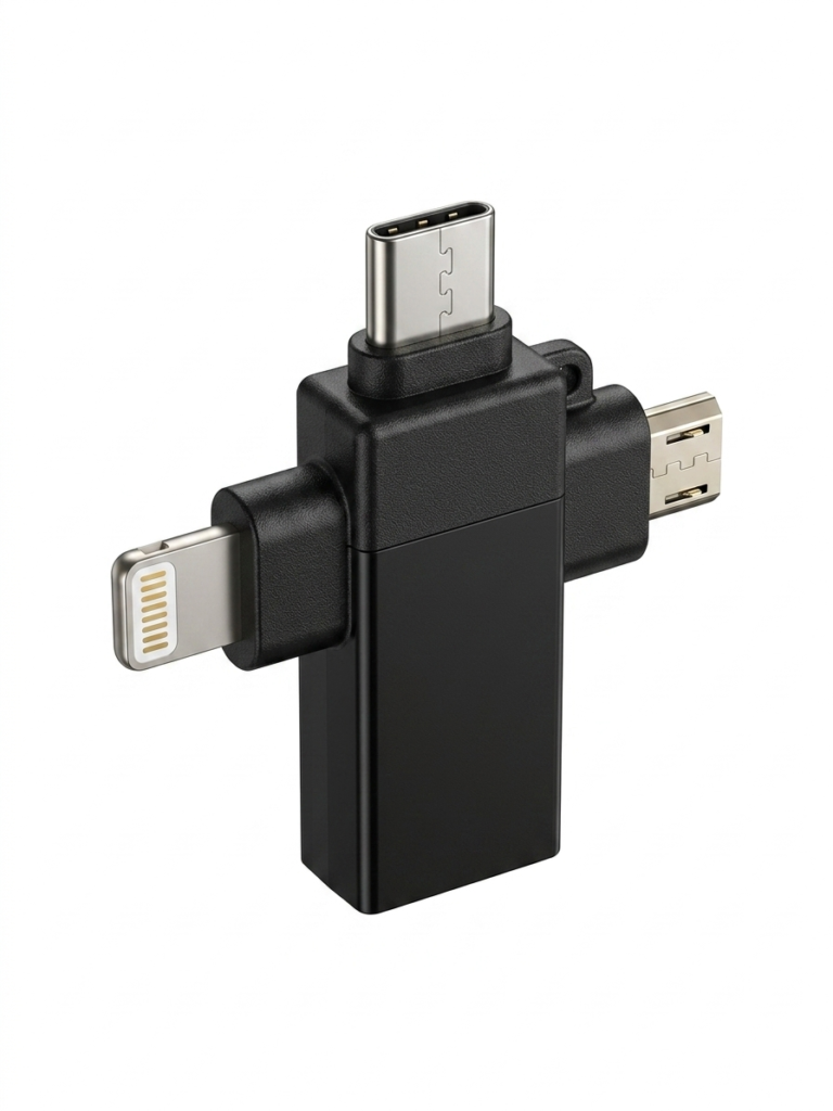 ADAPTADOR 3 EN 1 OT 6 IP