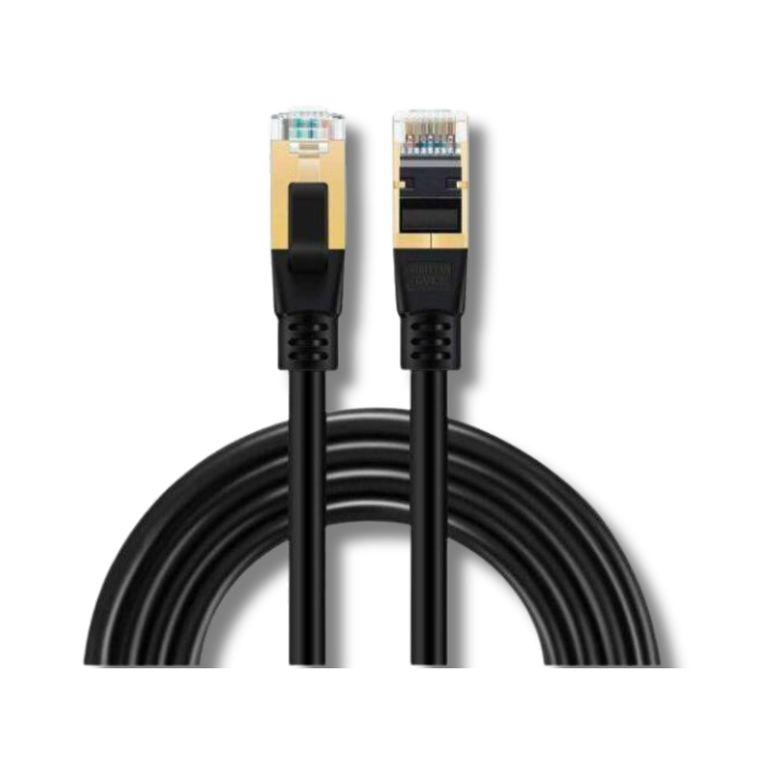 CABLE DE RED CAT7 1,5MT NEGRO