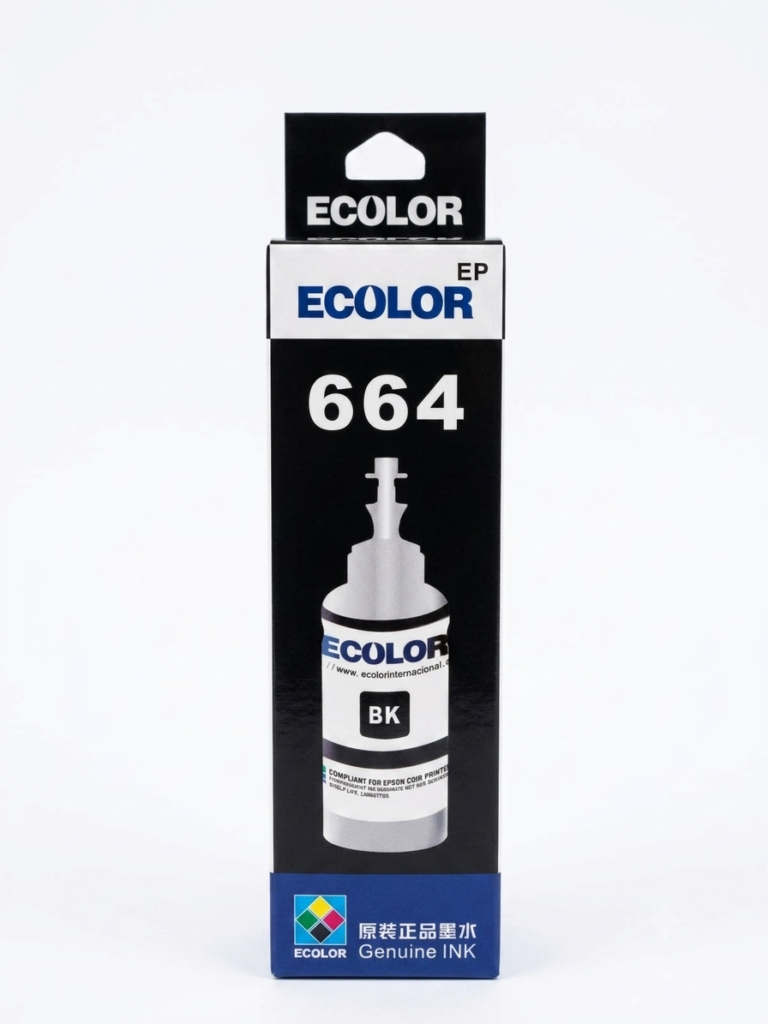 TINTA ECOLOR 664 BK