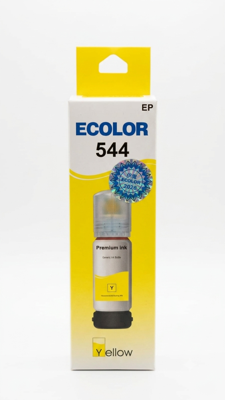 TINTA ECOLOR 544 AMARILLA