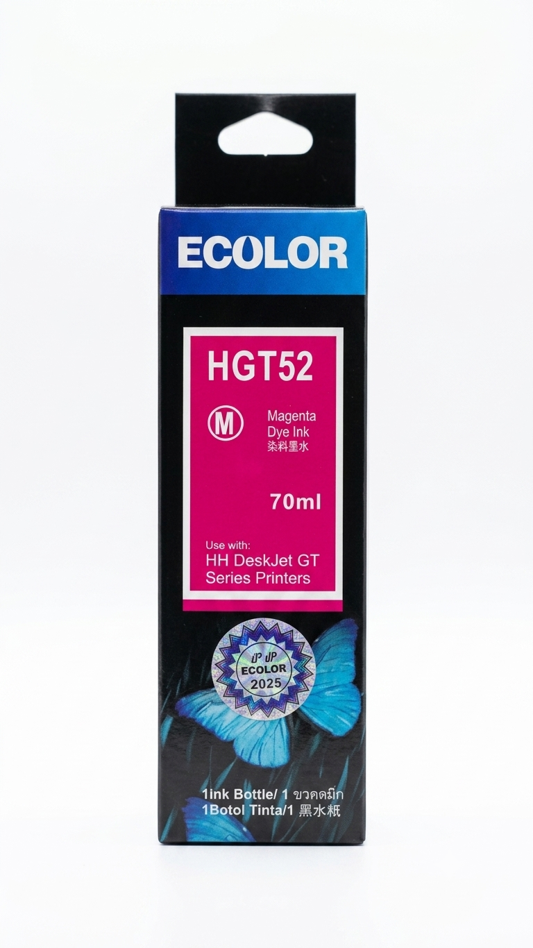 TINTA ECOLOR GT52 MAGENTA