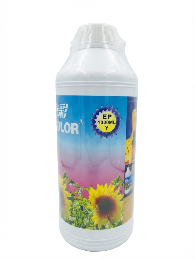 LITRO TINTA ECOLOR AMARILLA