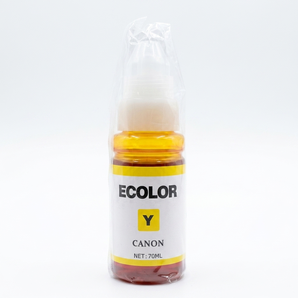 TINTA ECOLOR CANON 190 AMARILLA - Image 2