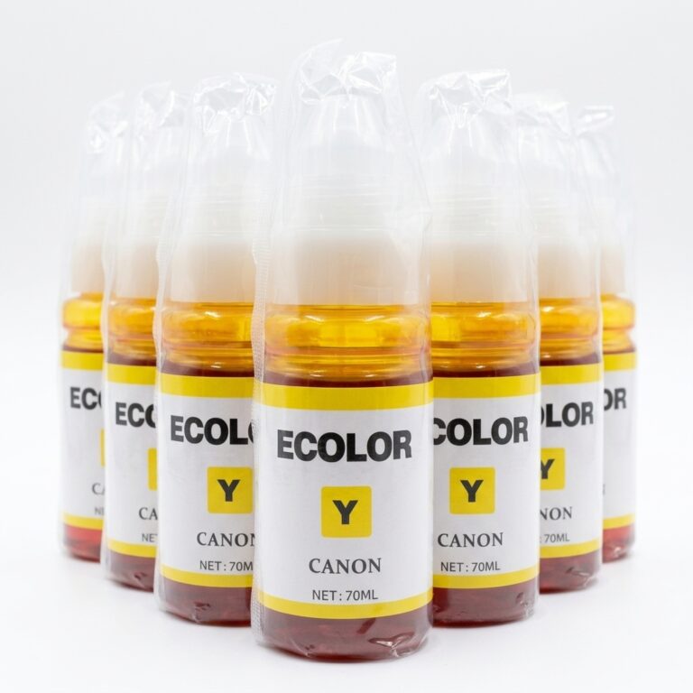 TINTA ECOLOR CANON 190 AMARILLA